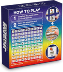 100 PICS Birds Jigsaw Quiz | Family Puzzle + Fun Quiz | 1-8 Players | Large Table Game | 45 Minutes Playing Time