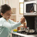 Melissa & Doug Chef's Kitchen Playset, Charcoal