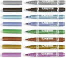 Crayola Metallic Markers, 8 Count