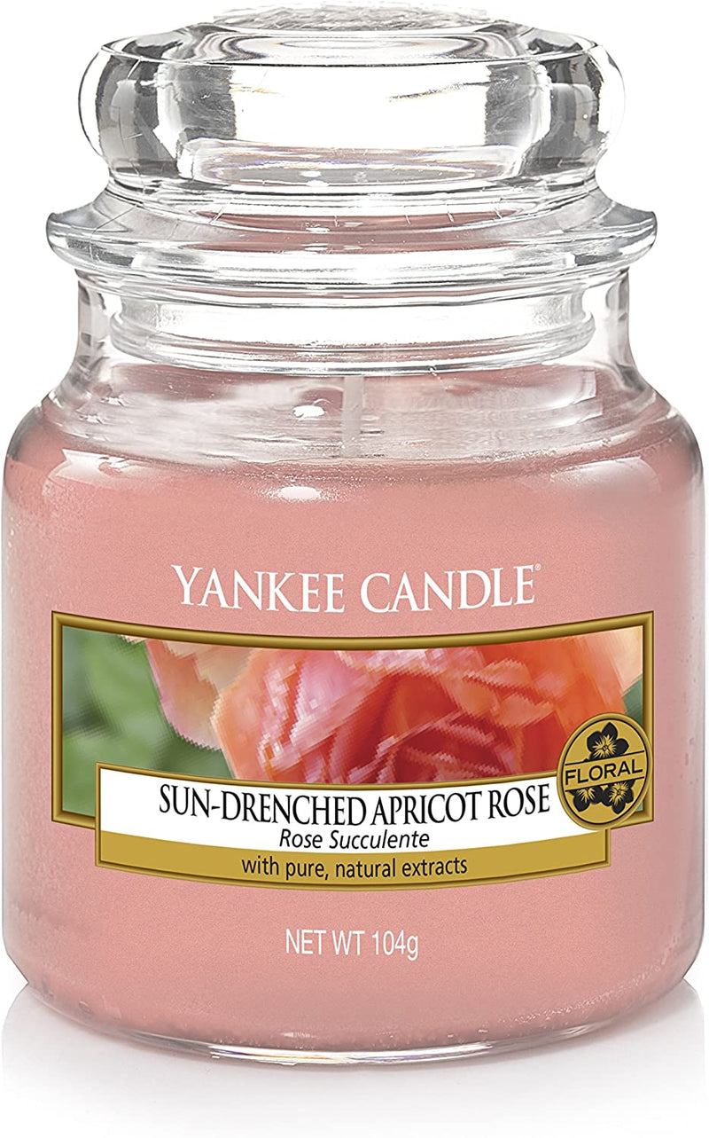 Classic Small Jar Sun-Drenched Apricot Rose
