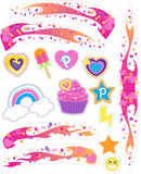 Polly Pocket super-sporty S.U.V, Includes accessories and removable vinyl sticker to decorate Polly's car, Multi-Colour