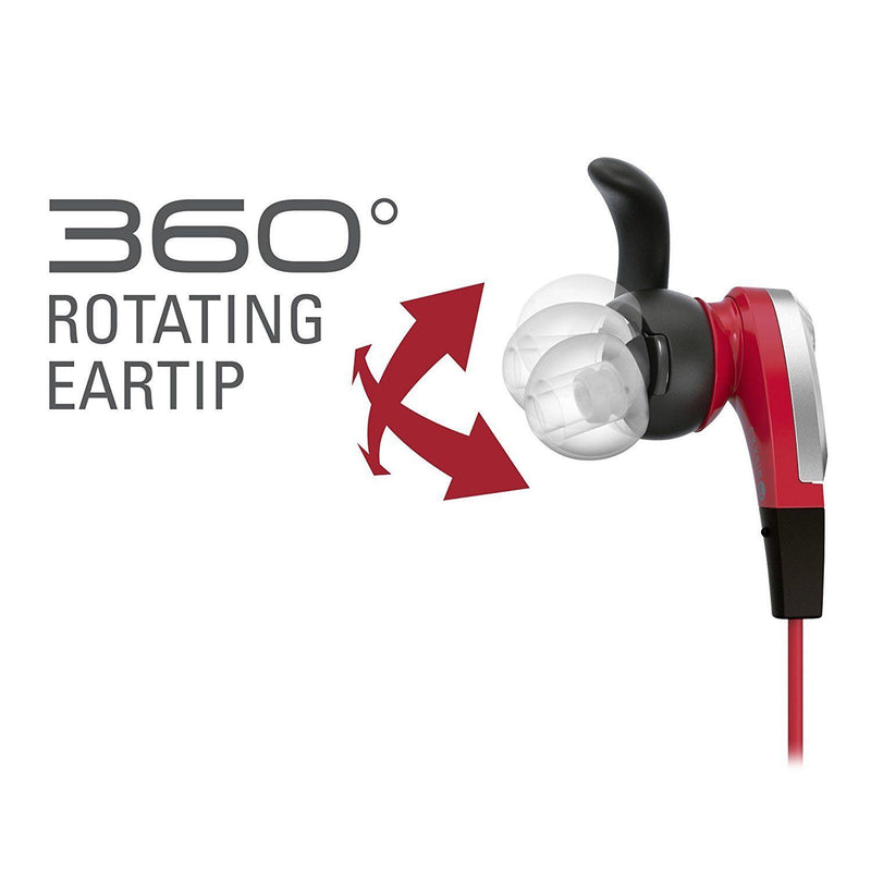 Audio-Technica ATH-CKX5IS Sonic Fuel In Ear Headphones - Red
