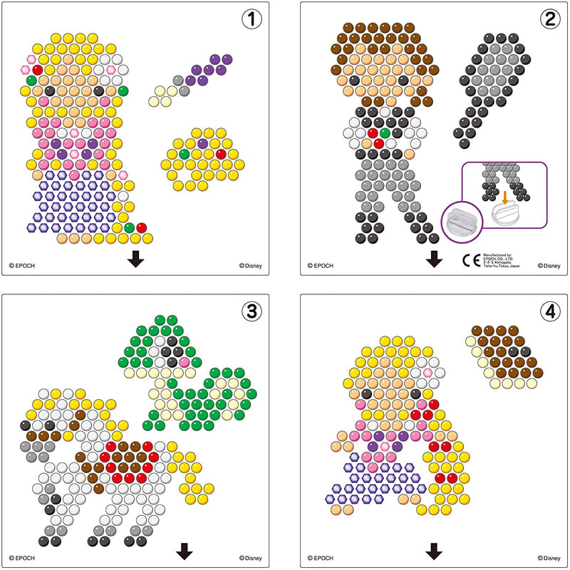 AQUABEADS:  Rapunzel Character Set, Multi-Coloured