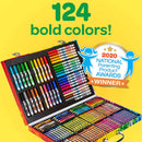 CRAYOLA Inspiration Art Case -140 piece set-Assortment of washable pens and markers, In Convenient carrying case