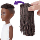 CREATABLE WORLD Deluxe Character Kit Customisable Doll, Creative Play for All Kids 6 Years Old and Up, Black Braided Hair