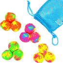 12 Pack Splash Bomb Balls with Neon Drawstring Mesh Bag for Pool by Big Mo’s Toys