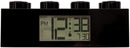 By ClicTime LEGO Black Brick Clock, 2.75 inches
