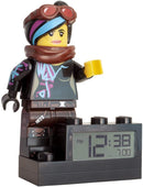 LEGO Movie 2 Wyldstyle Alarm Clock Digital LCD Display with Backlight Alarm and Snooze Function Approx. 24 cm