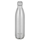 Homiu Water Bottle Vacuum Insulated Flask Ultimate Hot and Cold Double Walled Stainless Steel (Silver, 1L)