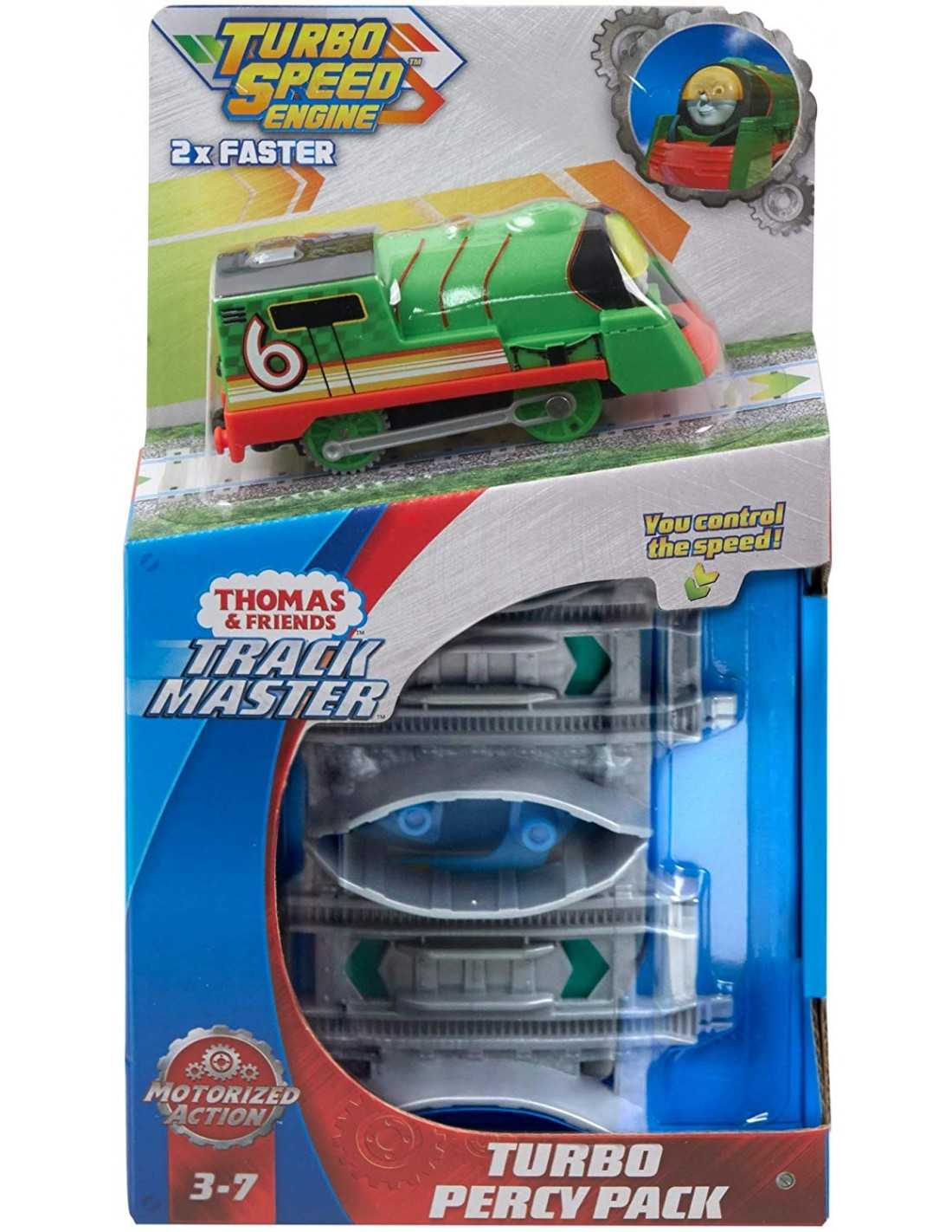 Thomas Friends Turbo Percy, Trackmaster Toy Engine Thomas the Tank E