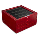 Zippo Lighter Display Cabinet Case Holds 80 Lighters