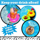 3 Pk Cherries Bigmouth Inc Inflatable Swimming Pool Party Drinks Holder Boats