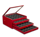 Zippo Lighter Display Cabinet Case Holds 80 Lighters