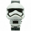 BulbBotz Star Wars Stormtrooper Kids Light up Watch | White/Black | Plastic | Digital | LCD Display | boy Girl | Official