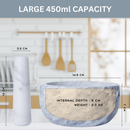 Homiu White Marble Pestle and Mortar – Large 14.5cm Diameter