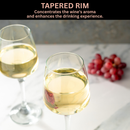 Homiu Florence Collection White Wine Glasses Set of 6 – 330ml
