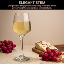 Homiu Florence Collection White Wine Glasses Set of 6 – 330ml