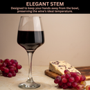 Homiu Florence Collection Red Wine Glasses Set of 6 – 400ml