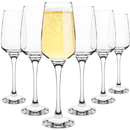 Homiu Florence Collection Champagne Flutes Set of 6 – 230ml