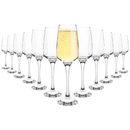 Homiu Florence Collection Champagne Flutes Set of 6 – 230ml