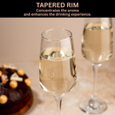 Homiu Florence Collection Champagne Flutes Set of 6 – 230ml