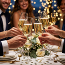 Homiu Florence Collection Champagne Flutes Set of 6 – 230ml