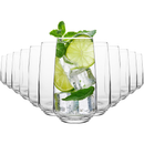 Homiu Florence Collection Highball Tumbler Glasses Set of 6 – 480ml