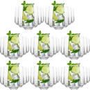 Homiu Florence Collection Highball Tumbler Glasses Set of 6 – 480ml