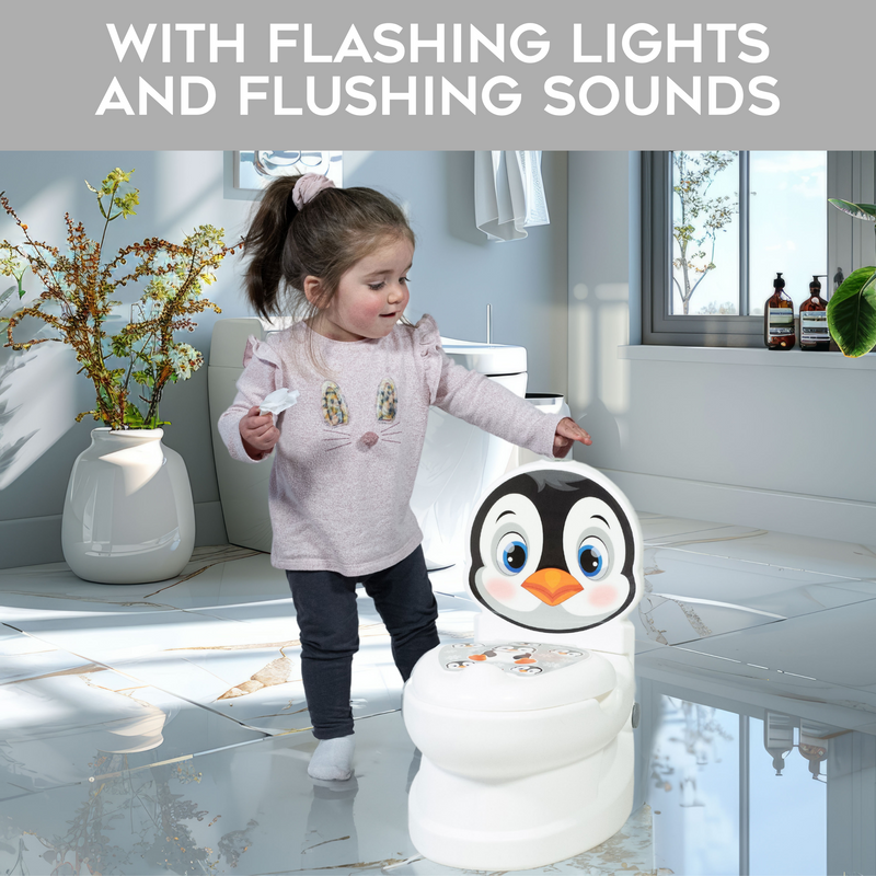 Dealberry Potty Training Toilet Seat – Toddler Chair with Flush Sound