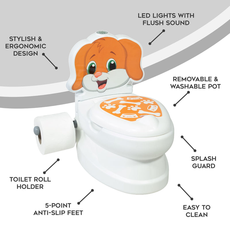 Dealberry Potty Training Toilet Seat – Toddler Chair with Flush Sound