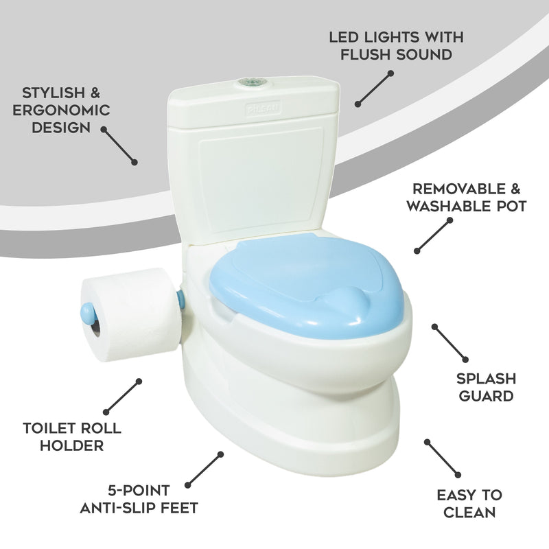 Dealberry Potty Training Toilet Seat – Toddler Chair with Flush Sound