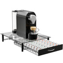 Homiu Nespresso Vertuo Coffee Pod Holder – 40 Pod Storage Drawer & Machine Stand