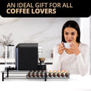 Homiu Nespresso Vertuo Coffee Pod Holder – 40 Pod Storage Drawer & Machine Stand