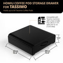 Tassimo Coffee Pod Holder – 64 Pod Storage Drawer & Machine Stand