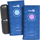 Homiu 2 x 1kg Car Dehumidifier Bags - Silica Gel Moisture Absorbers with Anti-Slip Pads