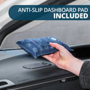 Homiu 2 x 1kg Car Dehumidifier Bags - Silica Gel Moisture Absorbers with Anti-Slip Pads