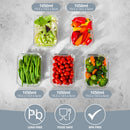 Homiu 5 Pack Glass Meal Prep Containers – Airtight & Oven Safe