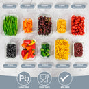 Homiu 10 Pack Glass Meal Prep Containers – Airtight, Leak-Proof, BPA-Free