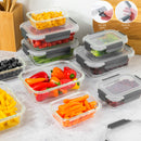 Homiu 10 Pack Glass Meal Prep Containers – Airtight, Leak-Proof, BPA-Free