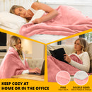 Electric Heated Throw – Soft Sherpa & Fleece Blanket for Everyday Comfort