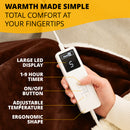 Electric Heated Throw – Soft Sherpa & Fleece Blanket for Everyday Comfort