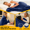 Electric Heated Throw – Soft Sherpa & Fleece Blanket for Everyday Comfort