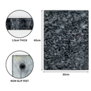 Homiu Black Marble Chopping Board - 40 x 30 x 1.5cm