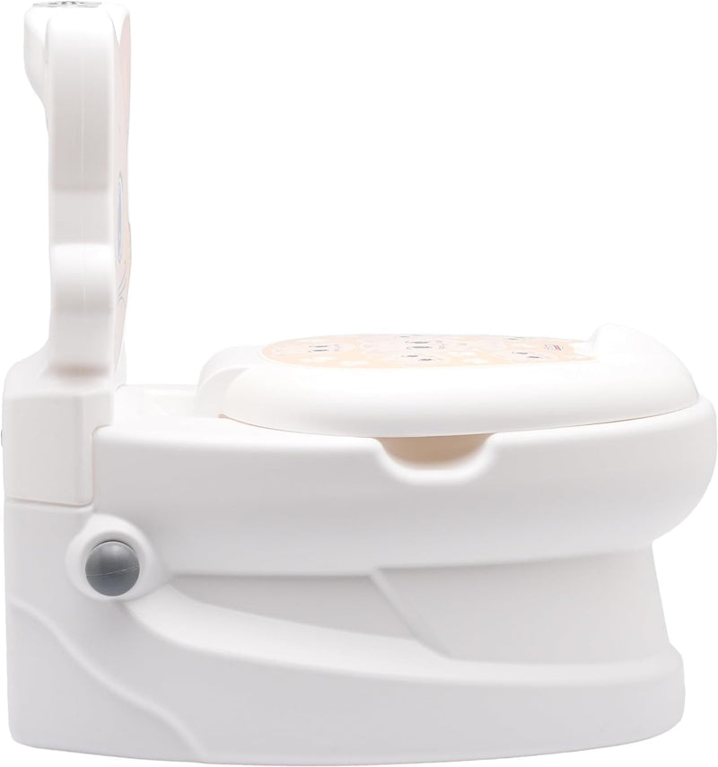 Kids Potty Training Toilet Seat | Toilet Potty with Flush Sound & Light | Portable Easy Clean Removable Pot & Seat