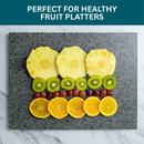 Homiu Natural Granite Chopping Board - 40 x 30 x 1.5cm