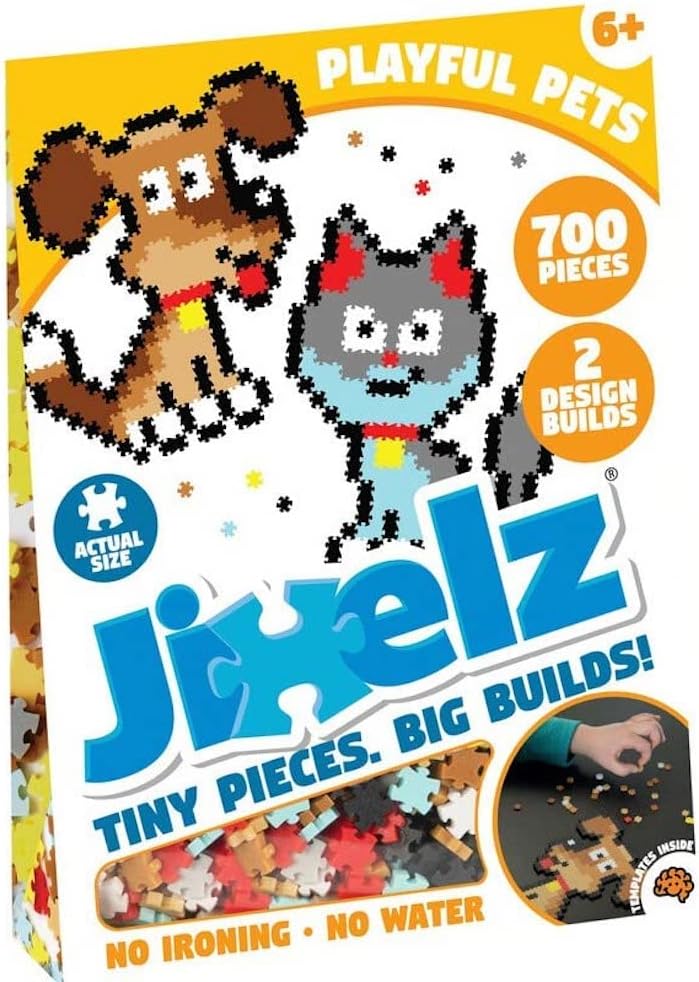 Jixelz 700pcs Set - Playful Pets
