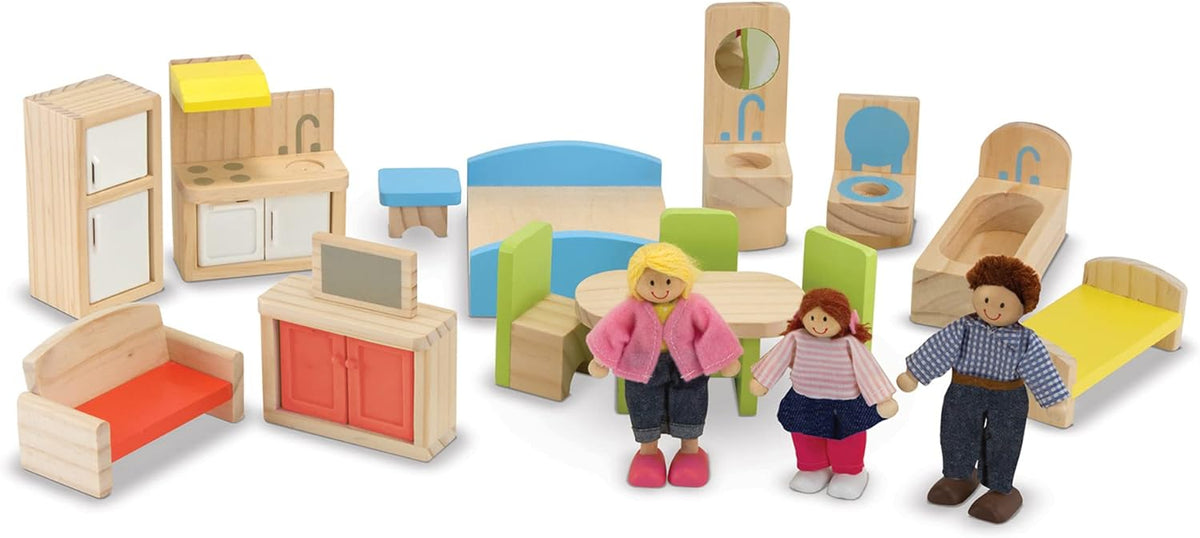 Melissa and doug hi rise dollhouse online