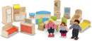 Melissa & Doug 12462 Wooden Hi-Rise Dollhouse