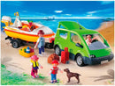 Playmobil 4144 Family Van with Boat and Trailer