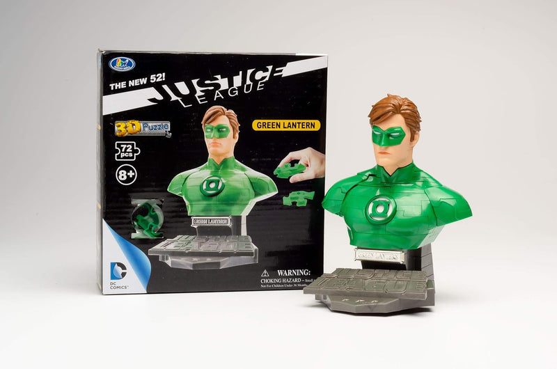 Justice League Green Lantern 3D Puzzle (Clear or Solid)